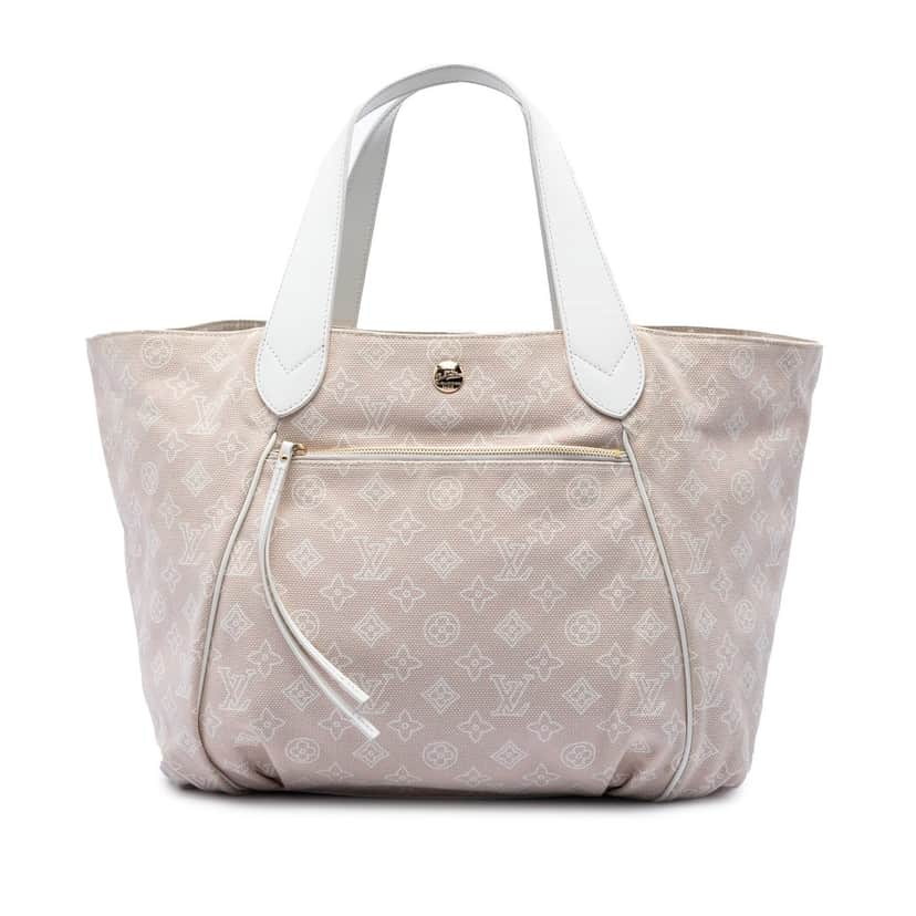 Louis Vuitton Monogram Cabas Ipanema PM Beige Very good condition - Front View