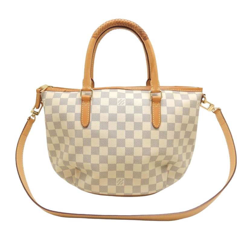 Louis Vuitton Damier Azur Riviera PM White Very good condition - Front View