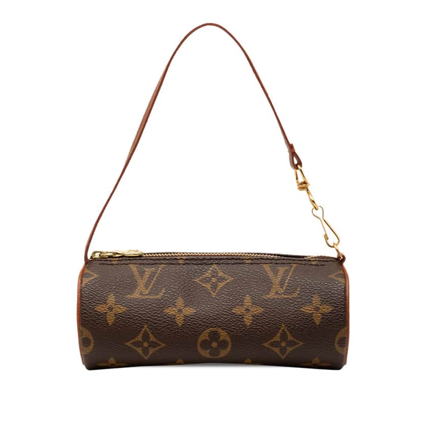 Louis Vuitton Monogram Papillon Pochette Brown Very good condition - Front View