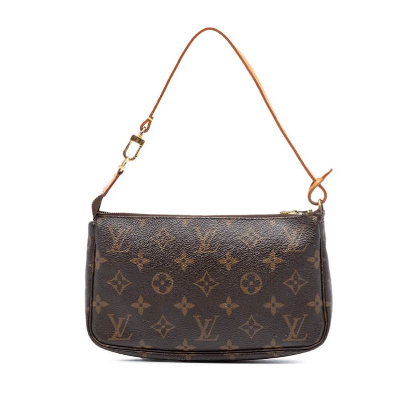 Louis Vuitton Monogram Pochette Accessoires Brown Very good condition - Front View