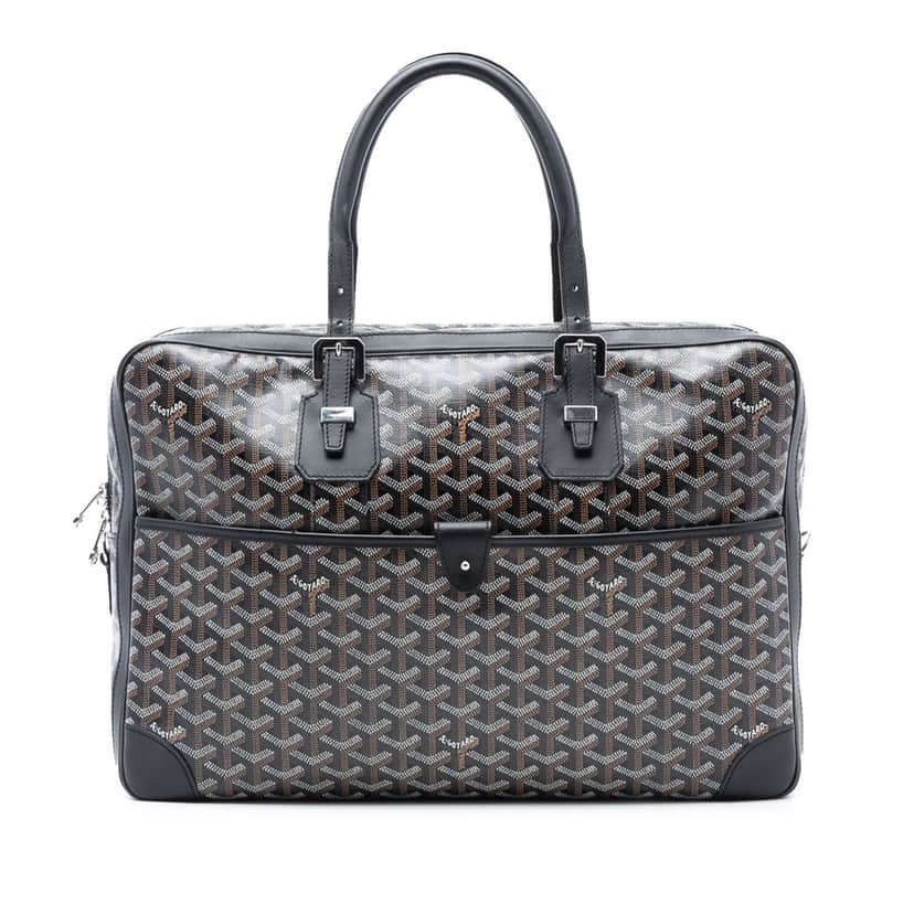 Goyard Goyardine Ambassade MM Black Never worn, with tag - Front View