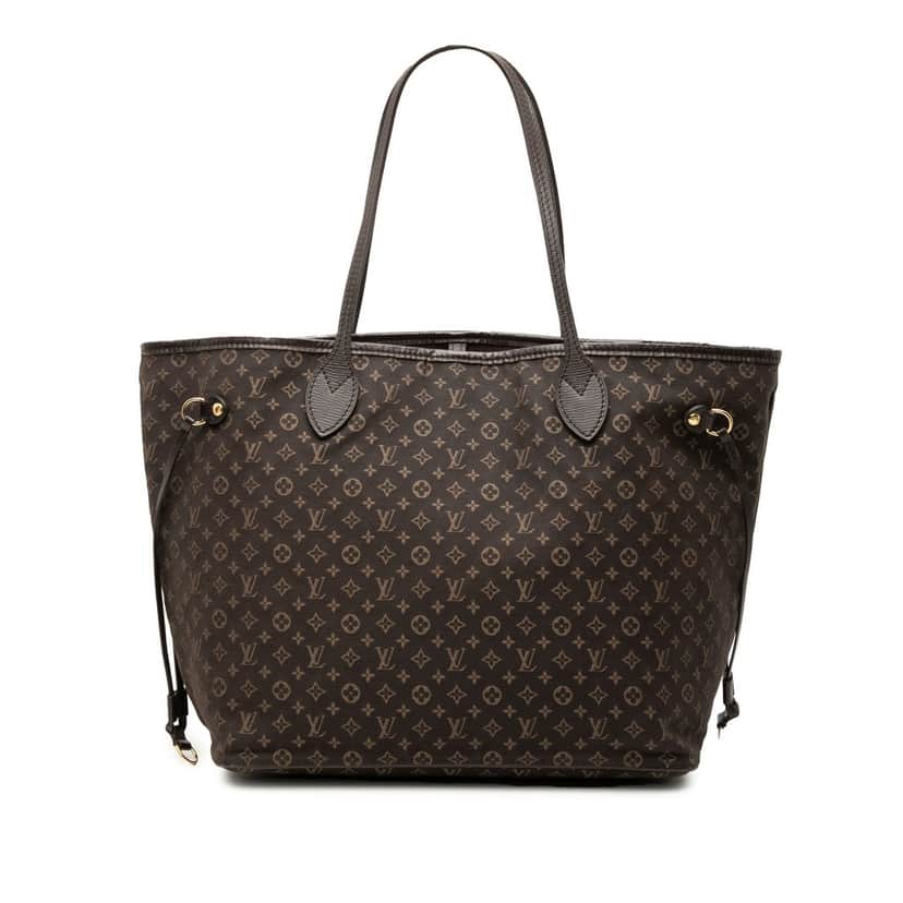 Louis Vuitton Monogram Idylle Neverfull MM Brown Very good condition - Front View