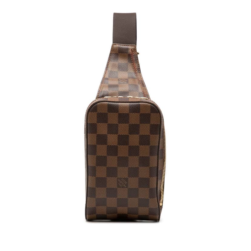 Louis Vuitton Damier Ebene Geronimos Brown Very good condition - Front View