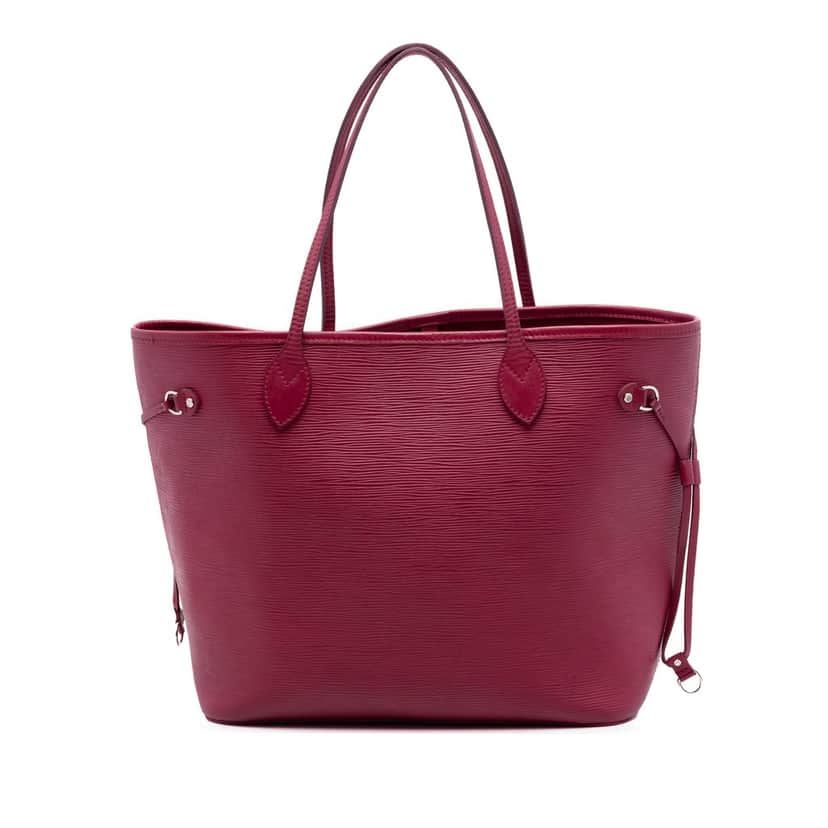 Louis Vuitton Epi Neverfull MM Pink Leather Very good condition - Front View