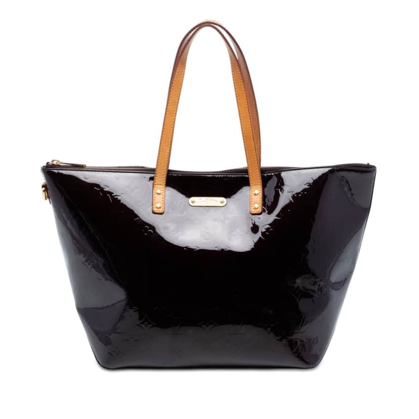 Louis Vuitton Monogram Vernis Bellevue GM Purple Leather Very good condition - Front View
