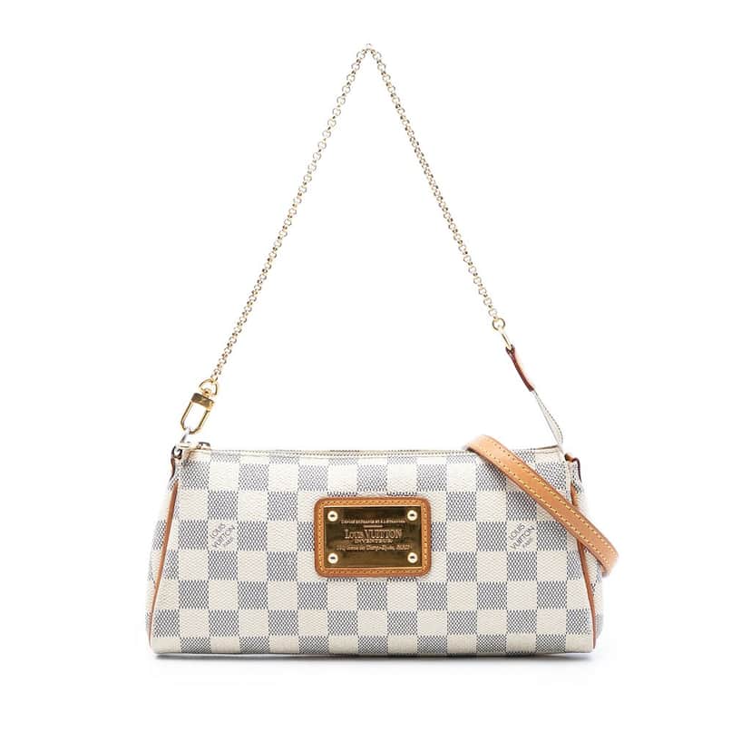Louis Vuitton Damier Azur Eva White Very good condition - Front View