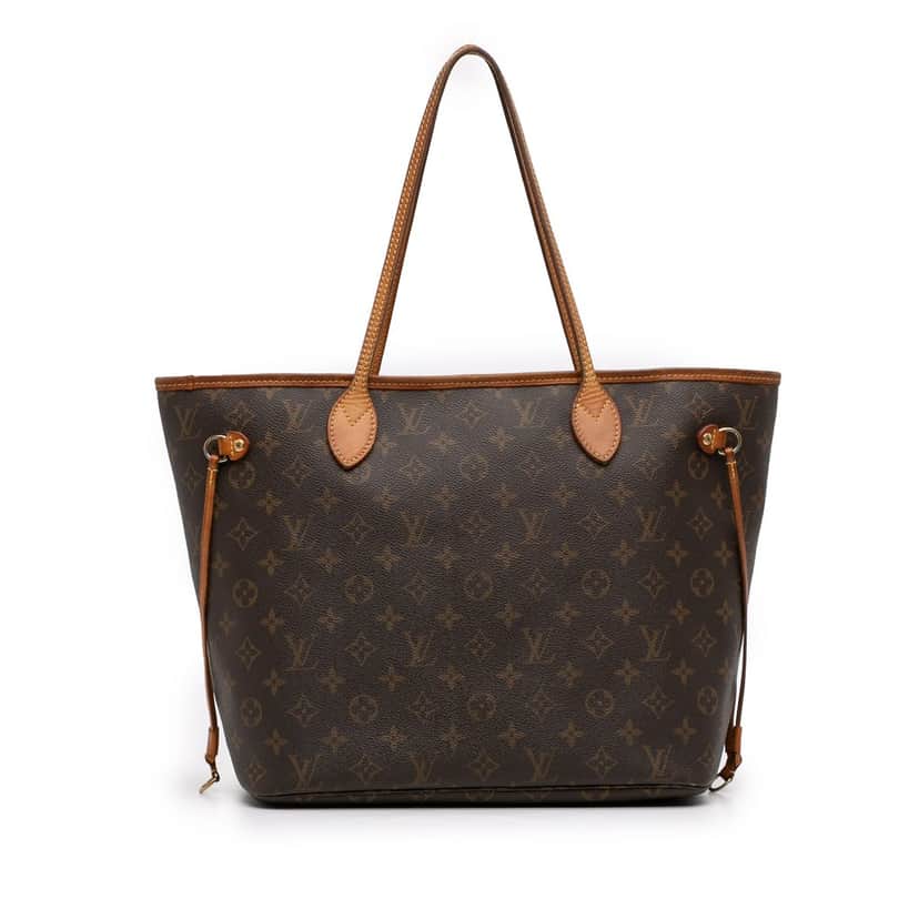 Louis Vuitton Monogram Neverfull MM Brown Very good condition - Front View
