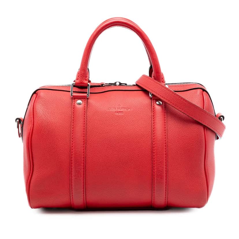 Louis Vuitton Sofia Coppola Veau Cachemire SC BB Red Leather Very good condition - Front View