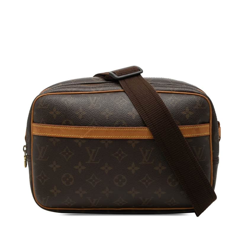 Louis Vuitton Monogram Reporter PM Brown Good condition - Front View