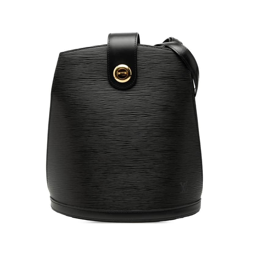 Louis Vuitton Epi Cluny Black Leather Very good condition - Front View