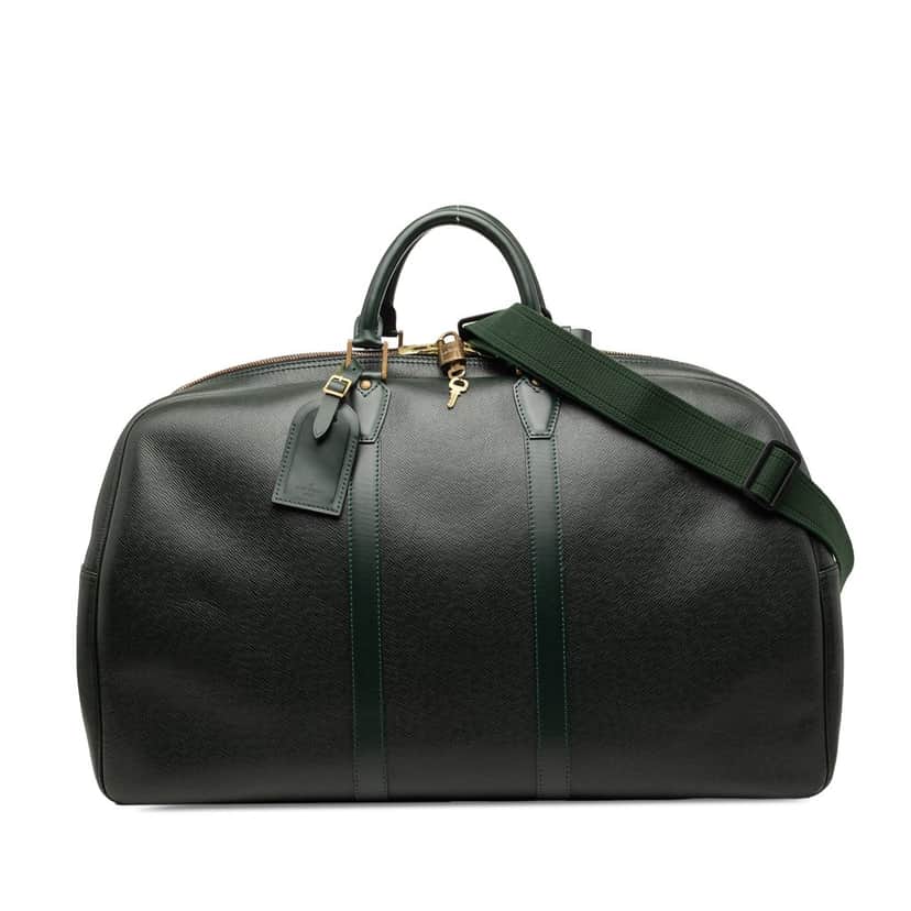 Louis Vuitton Taiga Kendall GM Green Leather Very good condition - Front View