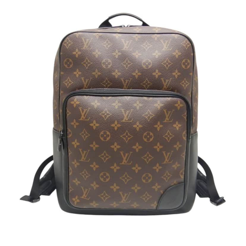 Louis Vuitton Monogram Macassar Dean Backpack Brown Very good condition - Front View