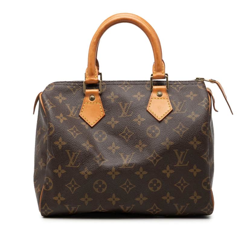 Louis Vuitton Monogram Speedy 25 Brown Very good condition - Front View