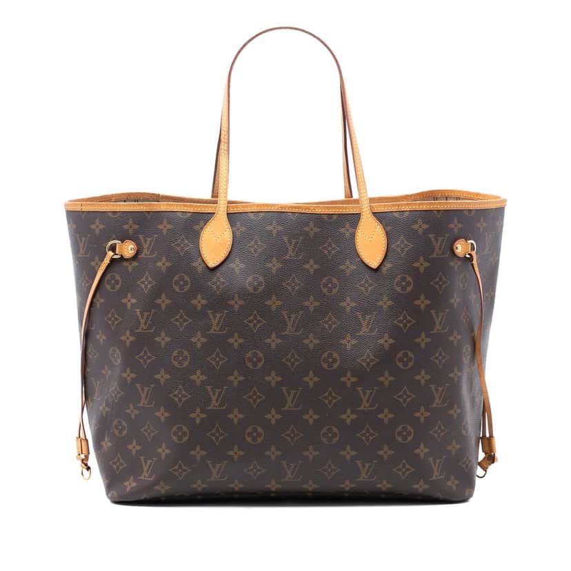 Louis Vuitton Monogram Neverfull GM Brown Very good condition - Front View