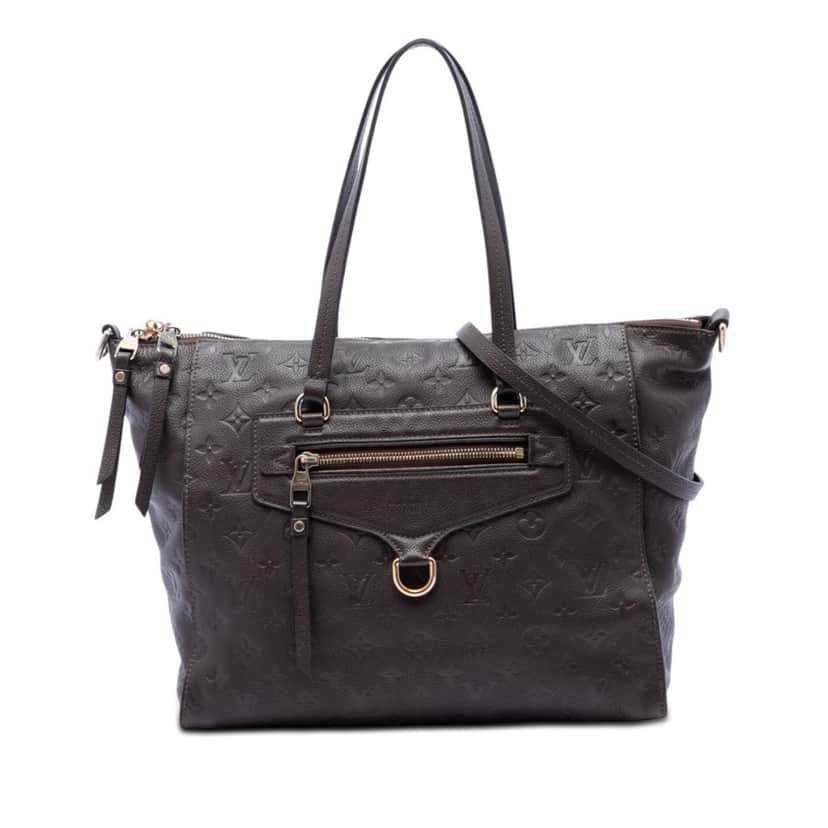 Louis Vuitton Monogram Empreinte Lumineuse PM Brown Leather Very good condition - Front View