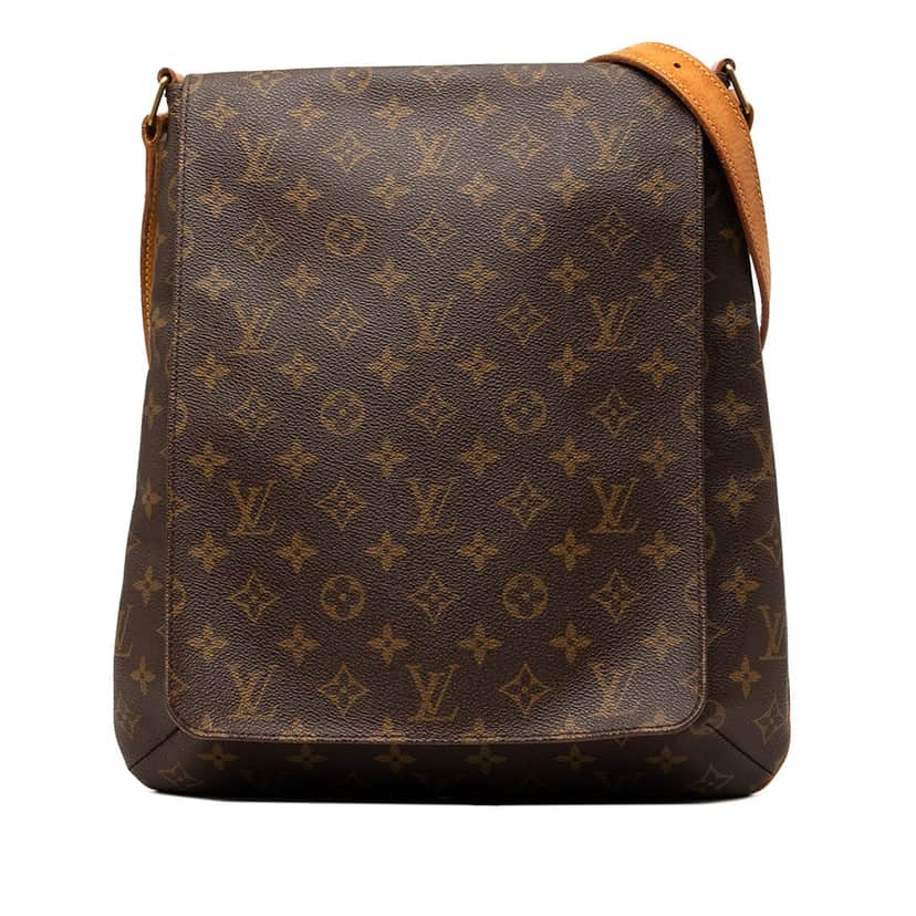 Louis Vuitton Monogram Musette Salsa GM Brown Good condition - Front View