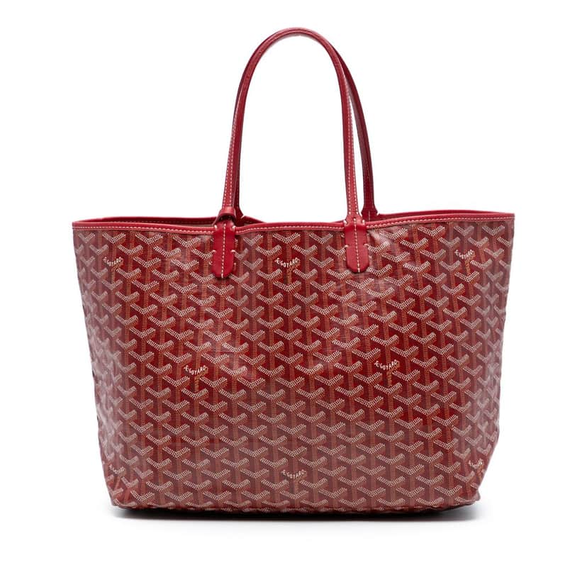 Goyard Goyardine Saint Louis PM Red Very good condition - Front View