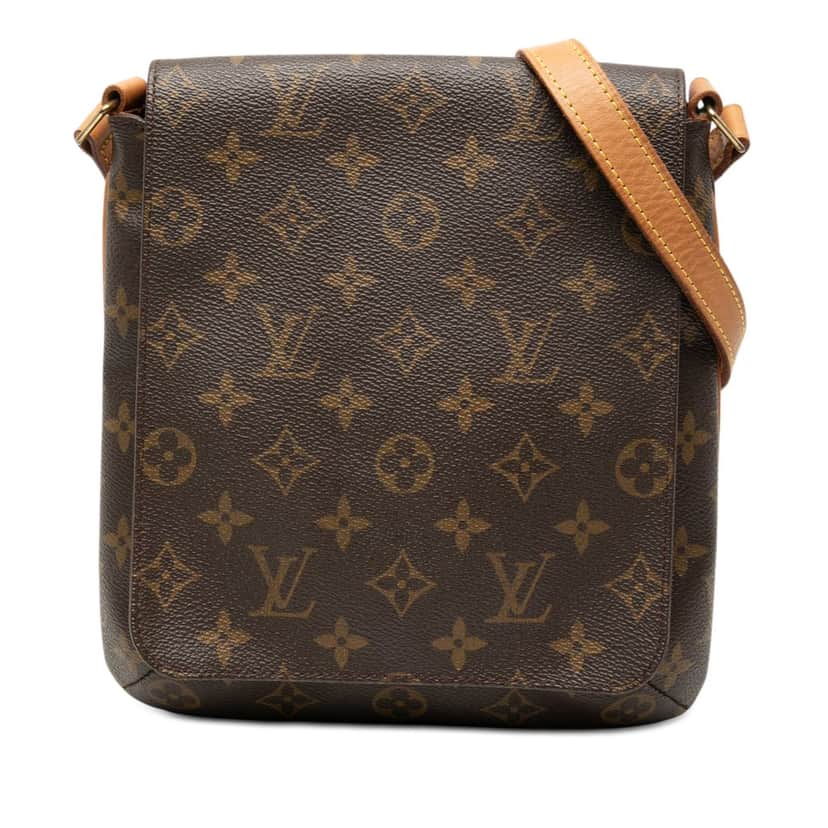 Louis Vuitton Monogram Musette Salsa PM Short Strap Brown Very good condition - Front View
