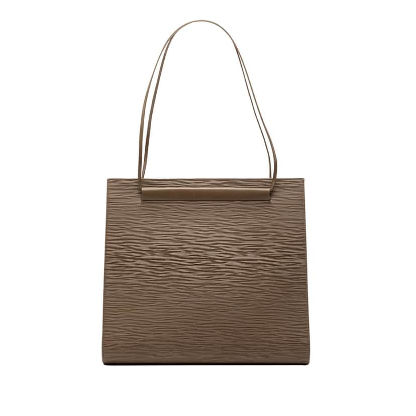Louis Vuitton Epi Saint Tropez Brown Leather Very good condition - Front View