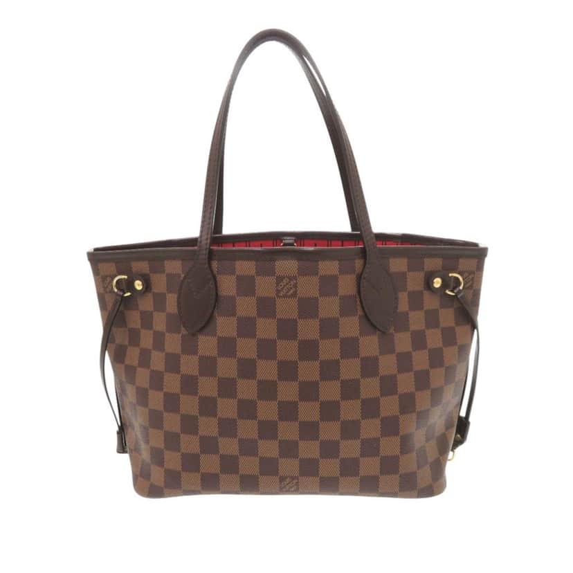 Louis Vuitton Damier Ebene Neverfull PM Brown Very good condition - Front View