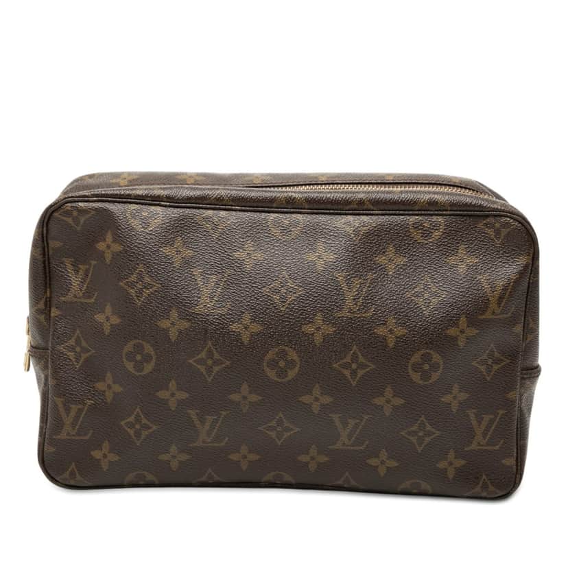 Louis Vuitton Monogram Trousse Toilette 28 Brown Very good condition - Front View
