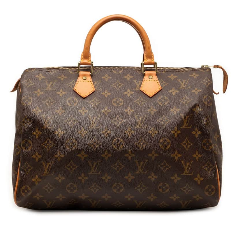Louis Vuitton Monogram Speedy 35 Brown Very good condition - Front View