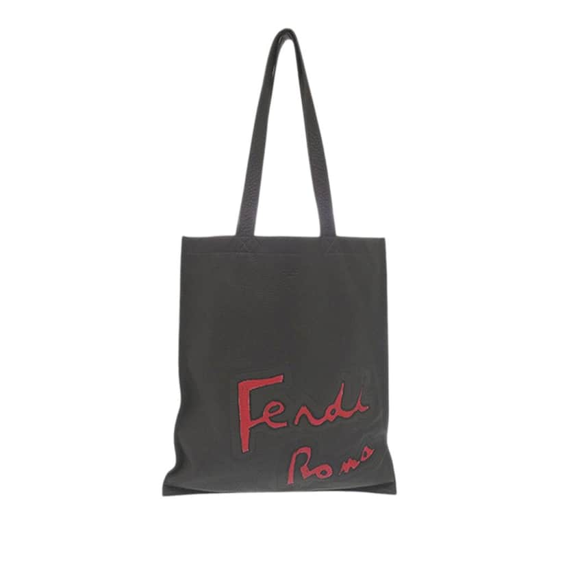 Fendi Leather Roma Flat Tote Other Leather Very good condition - Front View