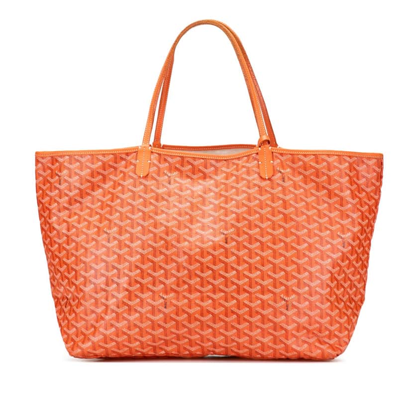 Goyard Goyardine Saint Louis GM Orange Very good condition - Front View