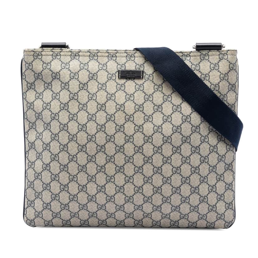 Gucci GG Supreme Crossbody Beige Very good condition - Front View