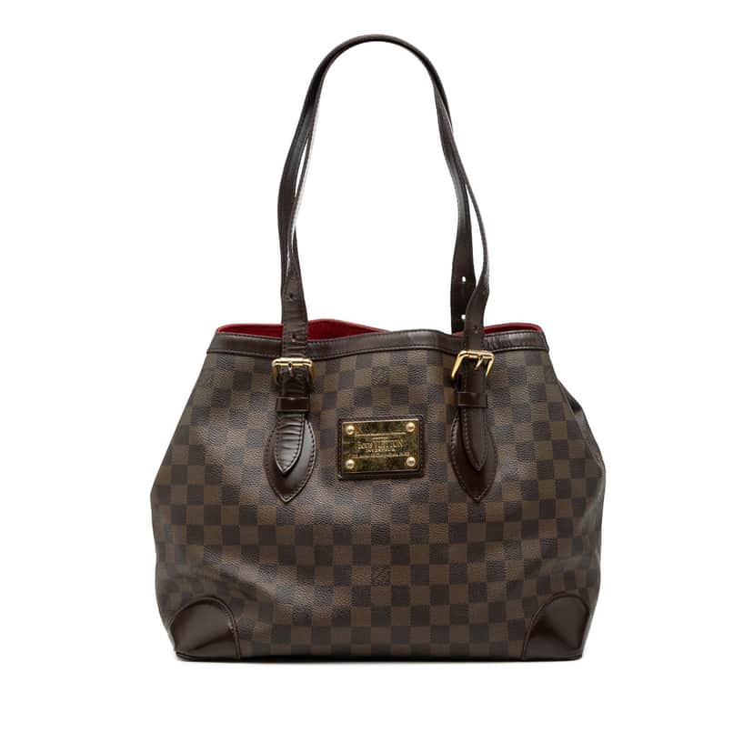 Louis Vuitton Damier Ebene Hampstead MM Brown Very good condition - Front View