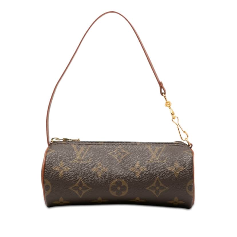 Louis Vuitton Monogram Papillon Pochette Brown Very good condition - Front View