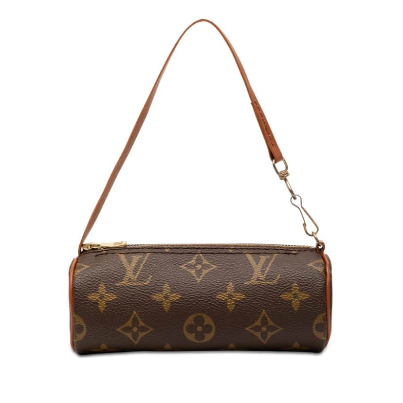 Louis Vuitton Monogram Papillon Pochette Brown Very good condition - Front View