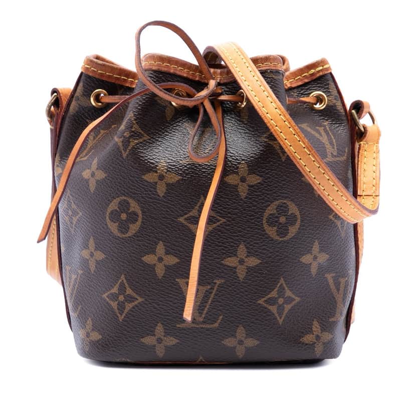 Louis Vuitton Monogram Nano Noe Brown Very good condition - Front View