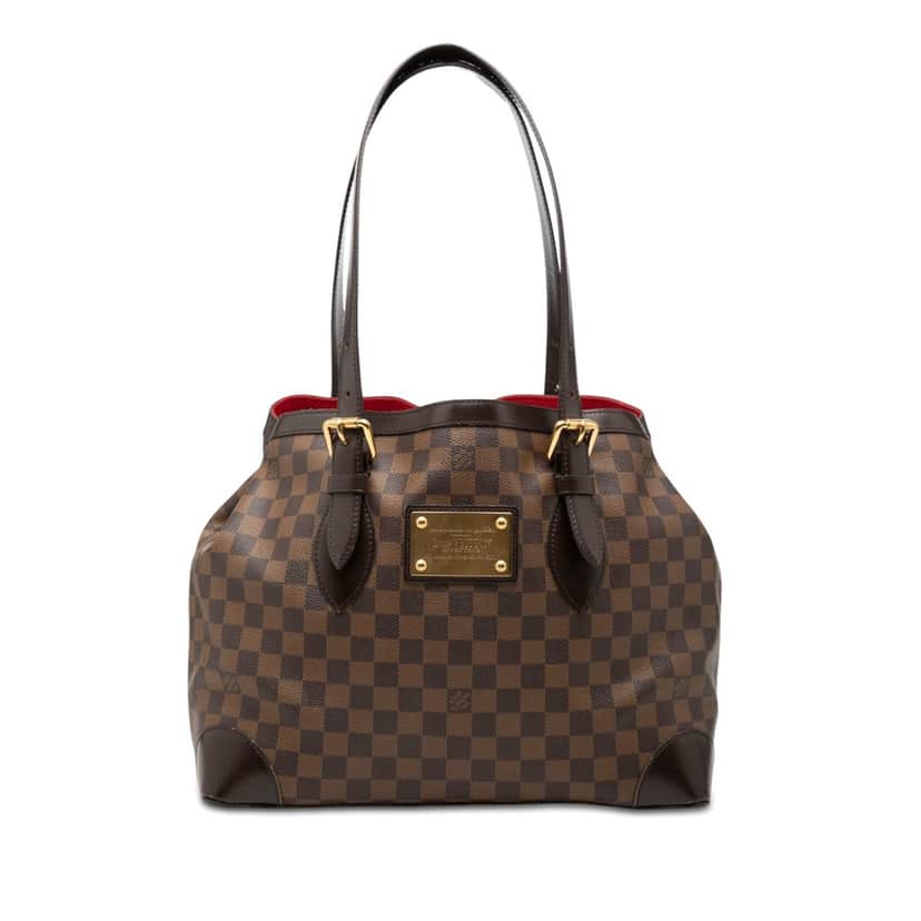 Louis Vuitton Damier Ebene Hampstead MM Brown Very good condition - Front View