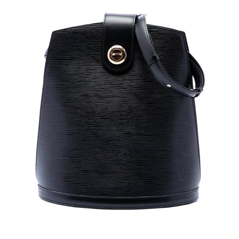 Louis Vuitton Epi Cluny Black Leather Very good condition - Front View