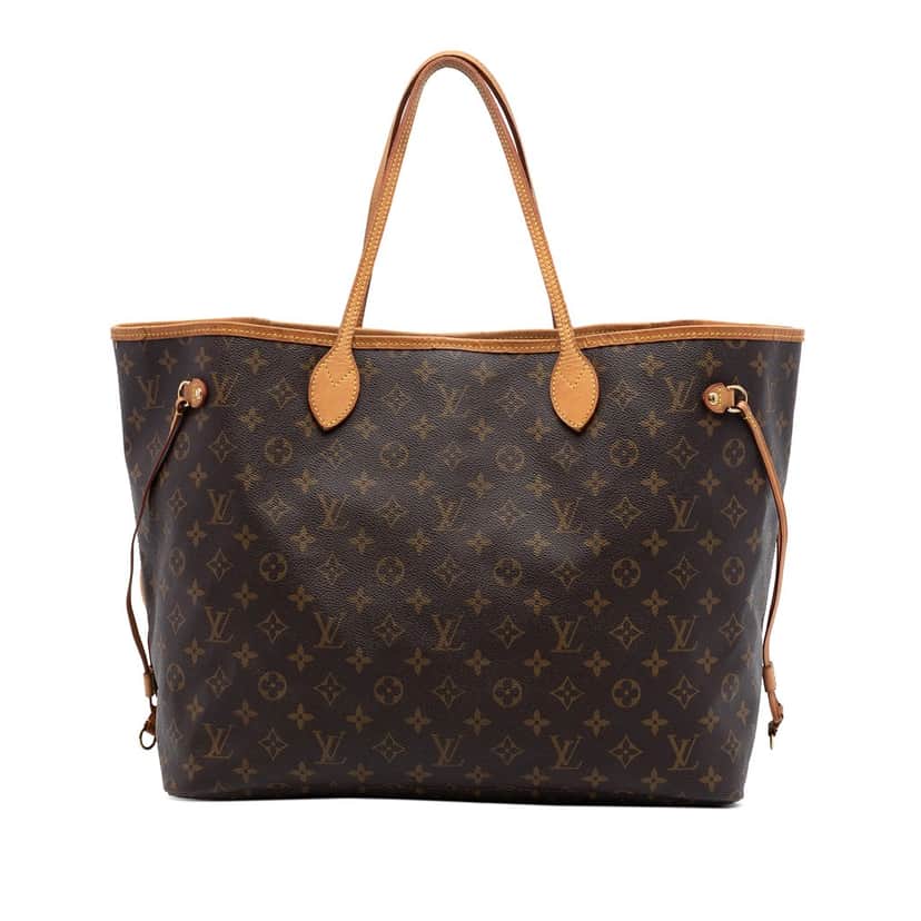 Louis Vuitton Monogram Neverfull GM Brown Very good condition - Front View