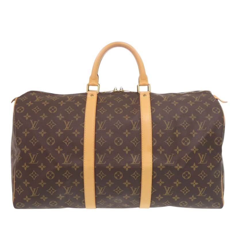 Louis Vuitton Monogram Keepall 50 Brown Very good condition - Front View