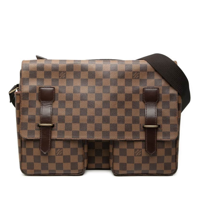 Louis Vuitton Damier Ebene Broadway Brown Very good condition - Front View