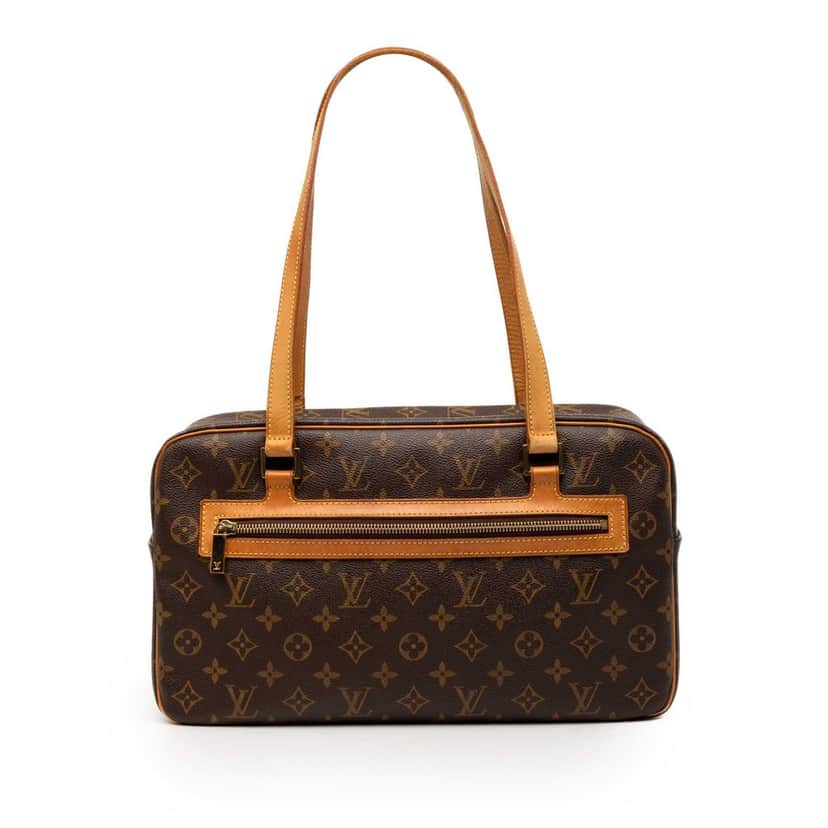 Louis Vuitton Monogram Cite GM Brown Very good condition - Front View