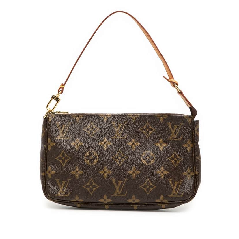 Louis Vuitton Monogram Pochette Accessoires Brown Very good condition - Front View