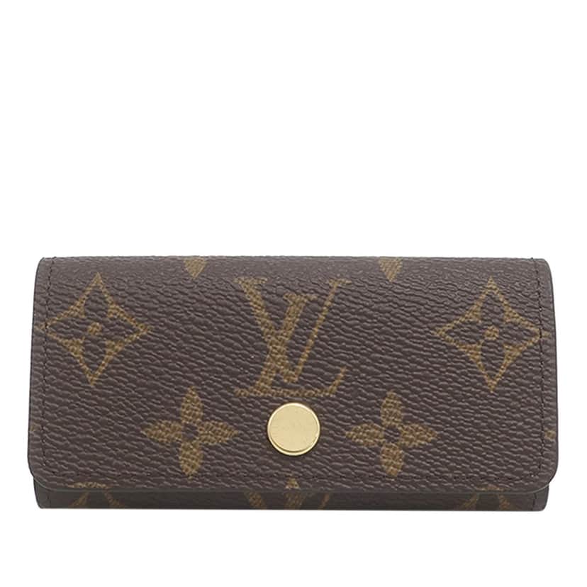 Louis Vuitton Monogram Multicles 4 Key Holder Brown Never worn - Front View