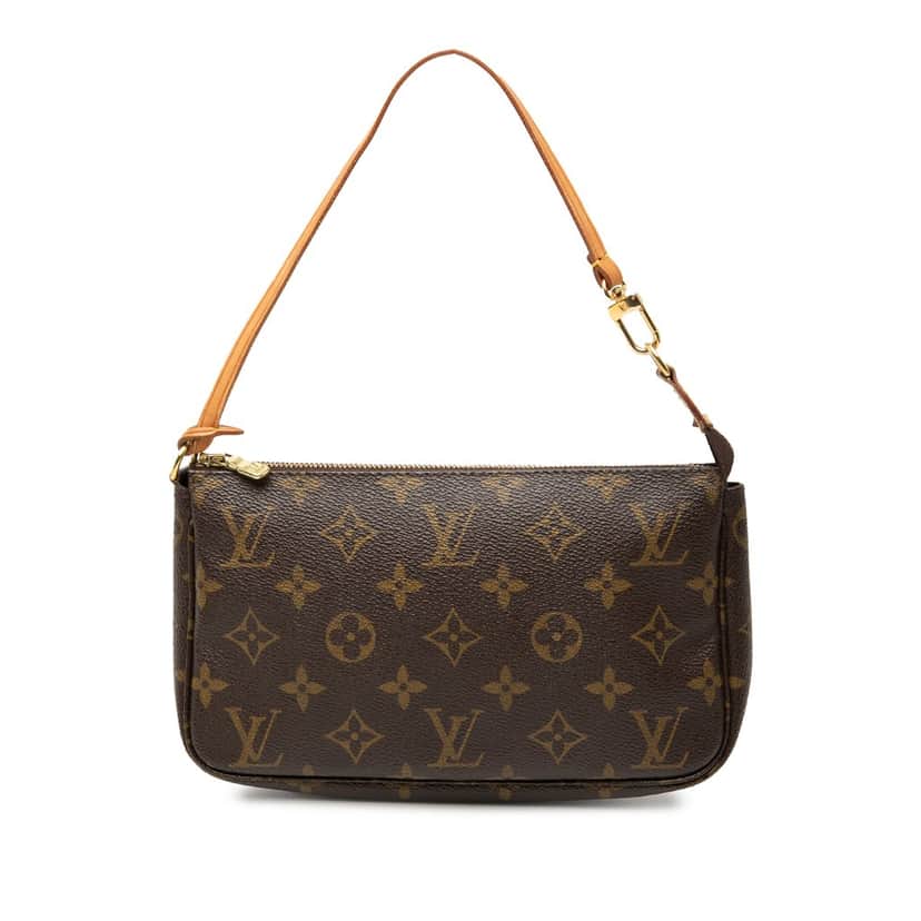 Louis Vuitton Monogram Pochette Accessoires Brown Very good condition - Front View