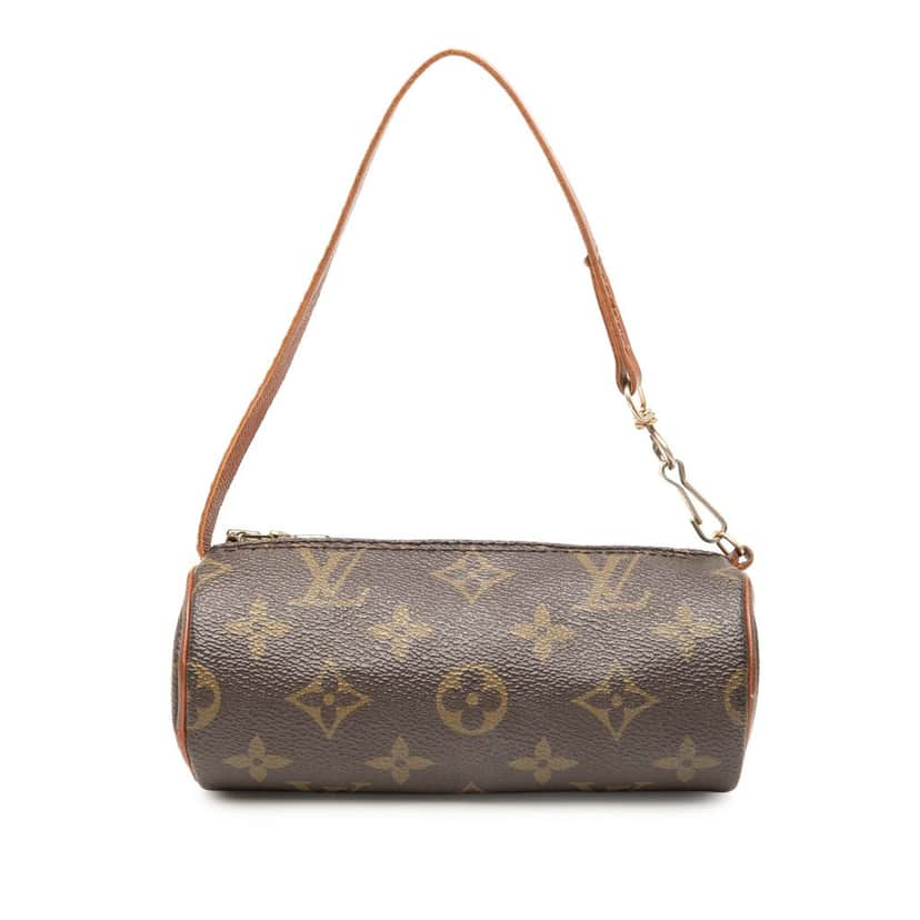 Louis Vuitton Monogram Papillon Pochette Brown Very good condition - Front View