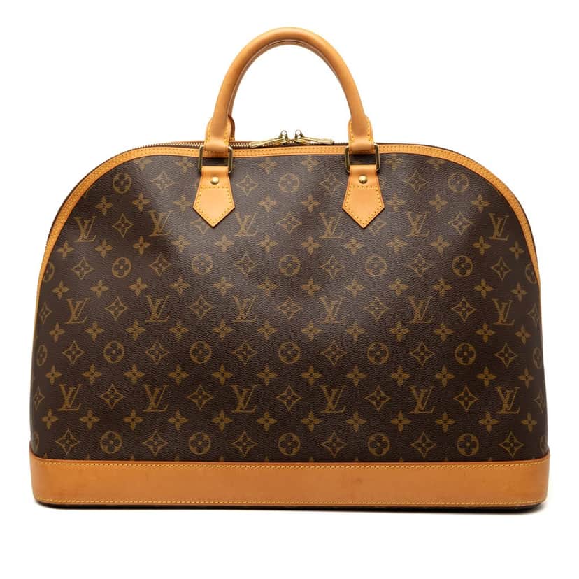 Louis Vuitton Monogram Alma Voyage MM Brown Very good condition - Front View