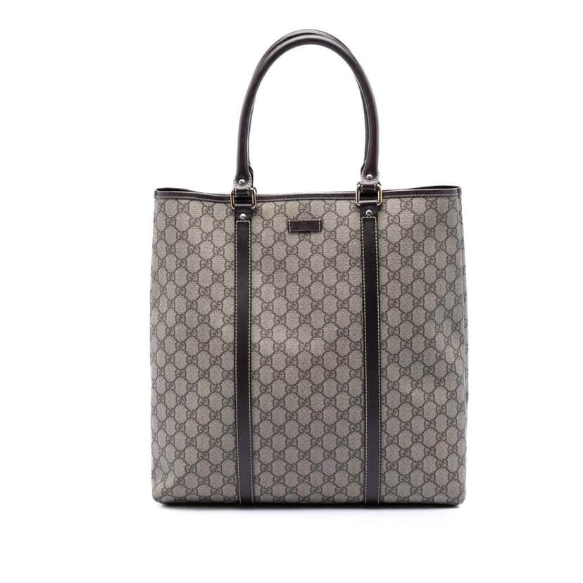 Gucci GG Supreme Joy Vertical Tote Beige Very good condition - Front View