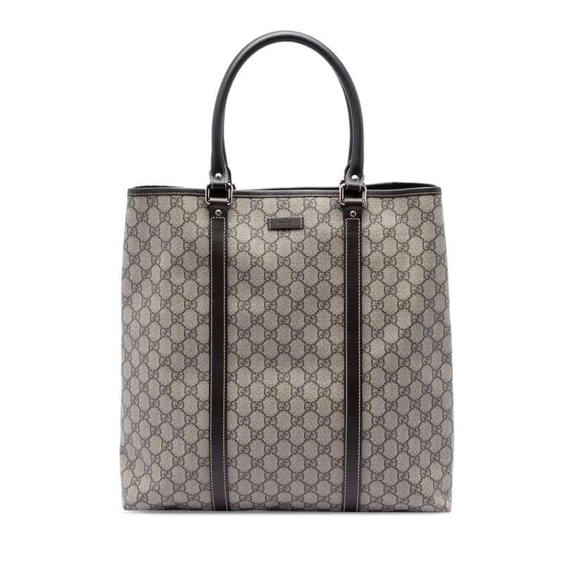 Gucci GG Supreme Joy Vertical Tote Beige Very good condition - Front View
