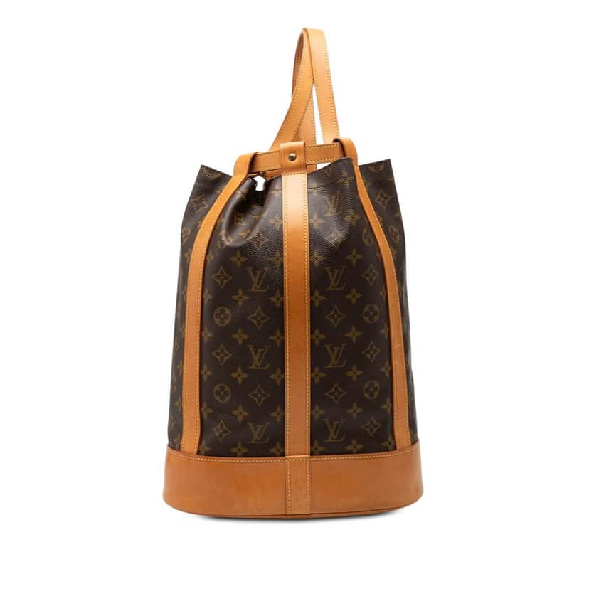 Louis Vuitton Monogram Randonnee PM Brown Very good condition - Front View
