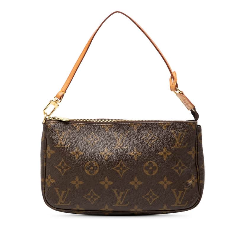 Louis Vuitton Monogram Pochette Accessoires Brown Very good condition - Front View