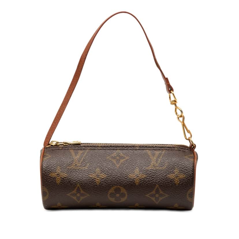 Louis Vuitton Monogram Papillon Pochette Brown Very good condition - Front View