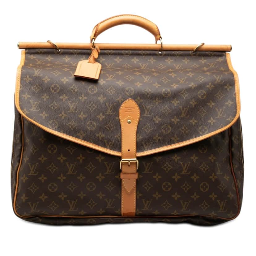 Louis Vuitton Monogram Sac Chasse Hunting Bag Brown Good condition - Front View